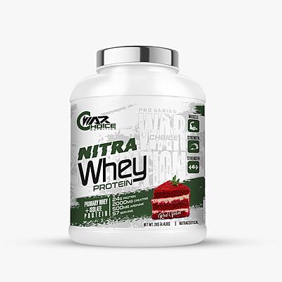 War Choice Nutrition Nitra Whey Protein 2kg Red Velvet War Choice Nutrition Nitra Whey Protein 2kg Red Velvet