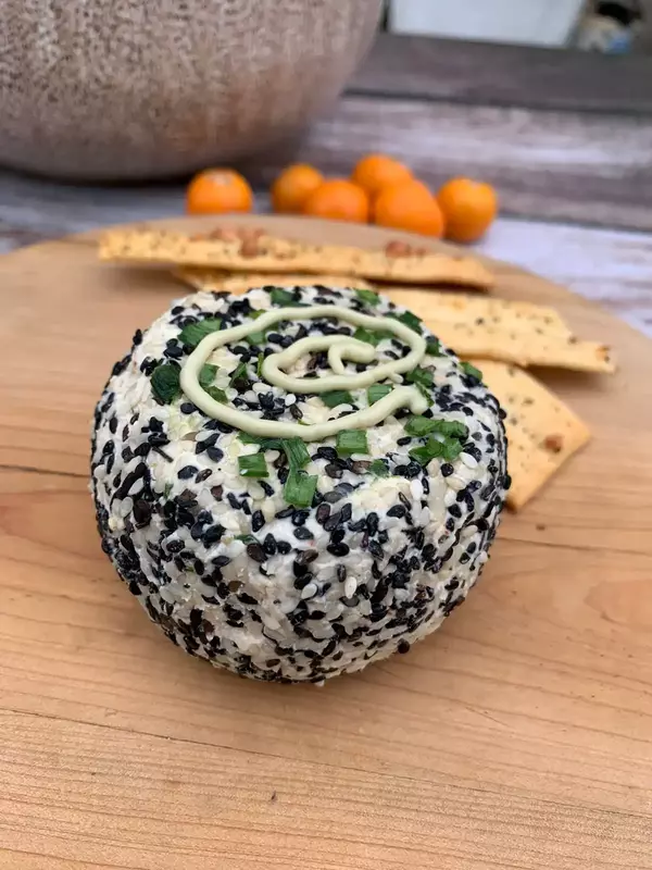 Wasabi & Sesame Cream Cheese - Happy & Gai