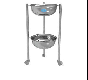 Gita Steel Furniture Wash Basin Stand - Two Tier (1071)