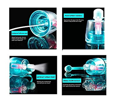 2 in 1 Spray Water Bottle Pack of 1 2 in 1 Spray Water Bottle Pack of 1