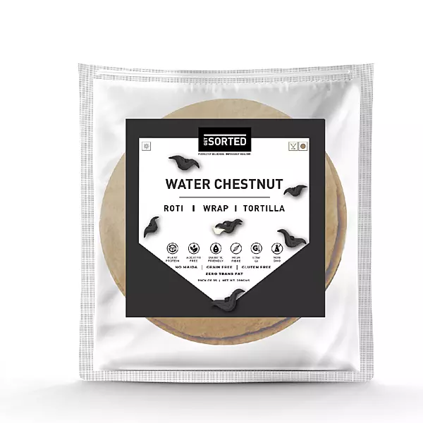 Water Chestnut Roti (Pack Of 5) | 5 Gms Net Carbs