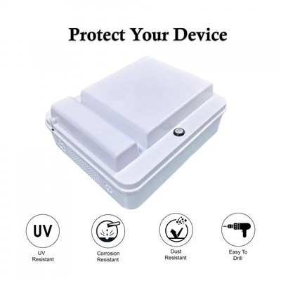 DVR/Server/Network Waterproof Cabinet PVC Box/Rack for CCTV DVR/NVR/POE Switch with Power Socket DVR/Server/Network Waterproof Cabinet PVC Box/Rack for CCTV DVR/NVR/POE Switch with Power Socket