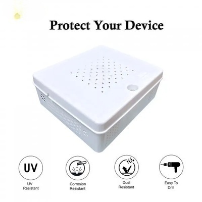 DVR/Server/Network Waterproof Cabinet PVC Box/Rack for CCTV DVR/NVR/POE Switch with Power Socket DVR/Server/Network Waterproof Cabinet PVC Box/Rack for CCTV DVR/NVR/POE Switch with Power Socket