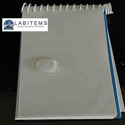 Waterproof note pad for recordings