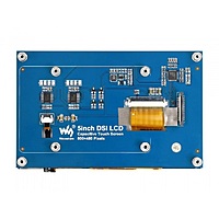 Refurbished -Waveshare 5inch 800×480 Capacitive Touch Display for Raspberry Pi with DSI Interface