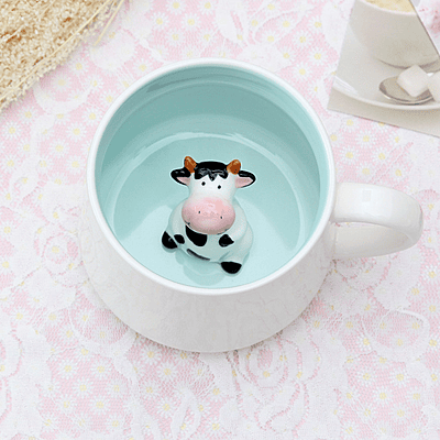 3D Animal Figurine Mugs. 3D Animal Figurine Mugs.