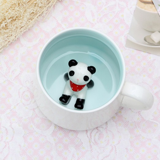 3D Animal Figurine Mugs. 3D Animal Figurine Mugs.