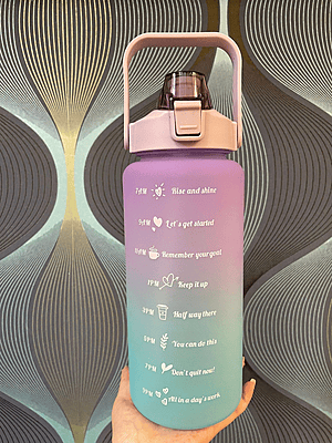 Motivational Time Marker water bottle Motivational Time Marker water bottle