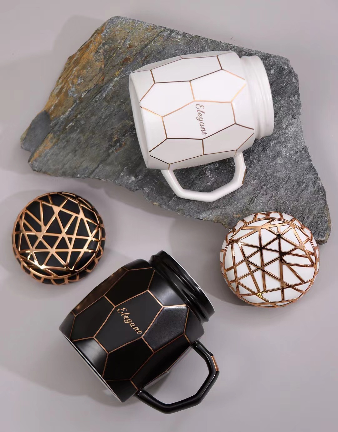 European Mug with Lid