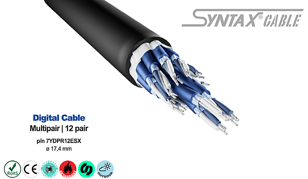 Syntax® 12 CH AES Digital Audio