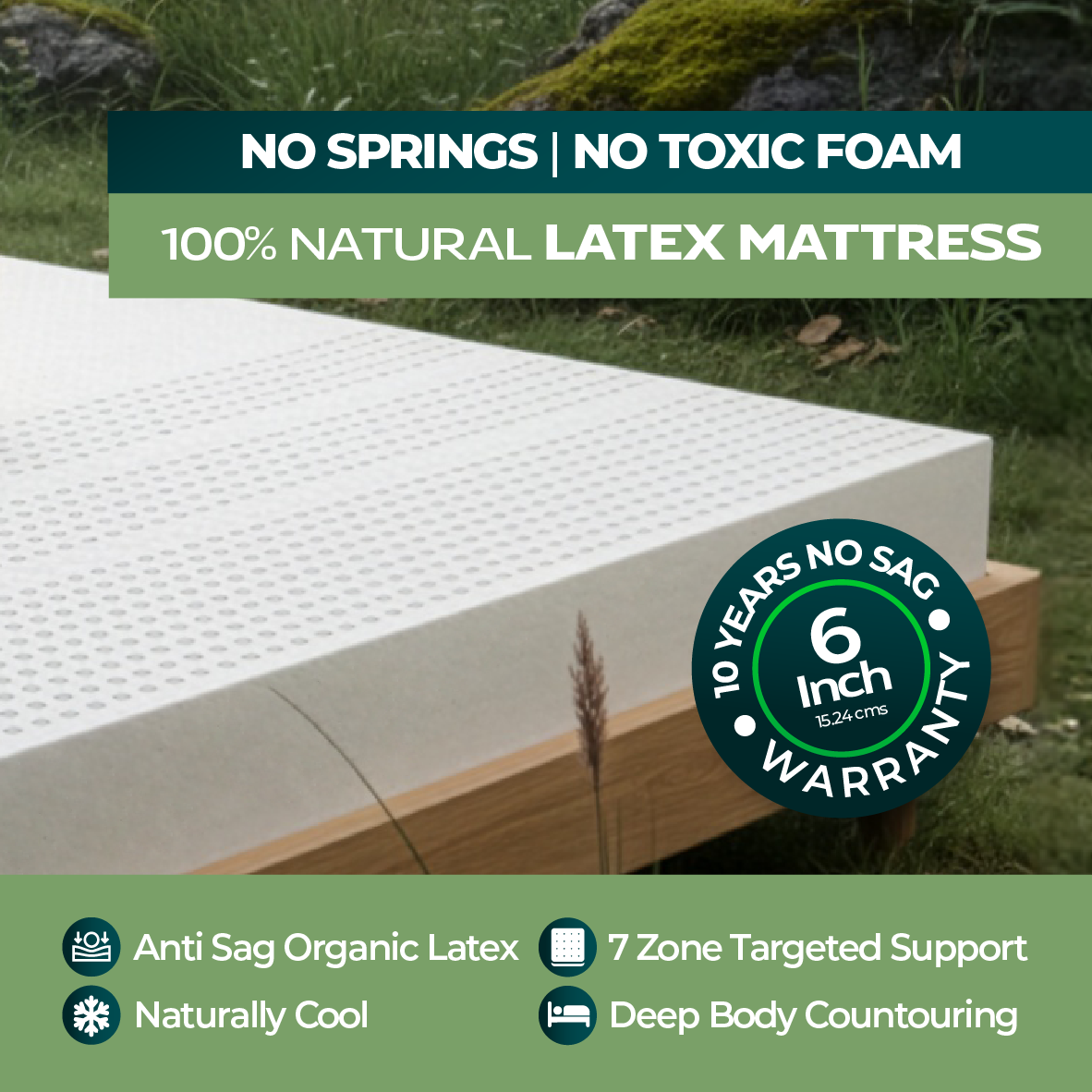 Neev 7 Zone Latex Mattress