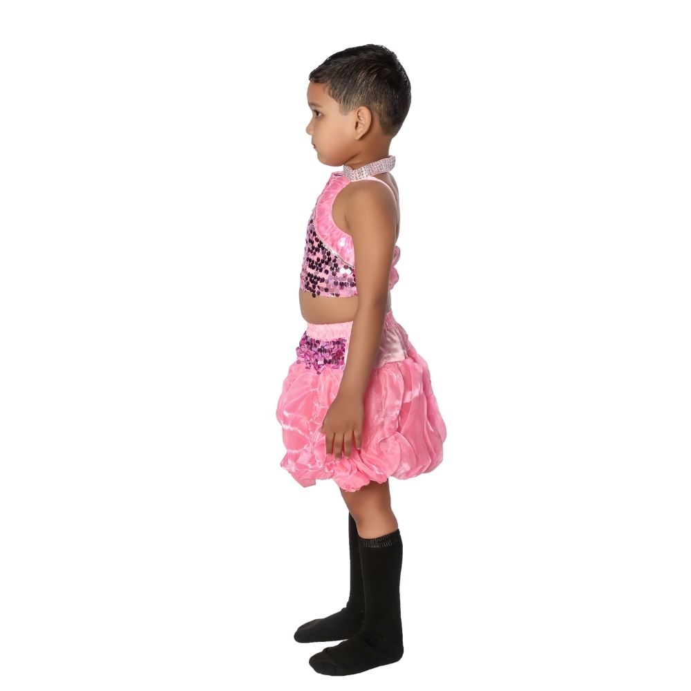 Western Dance Fancy Dress Skirt Top Pink Western Dance Fancy Dress Skirt Top Pink