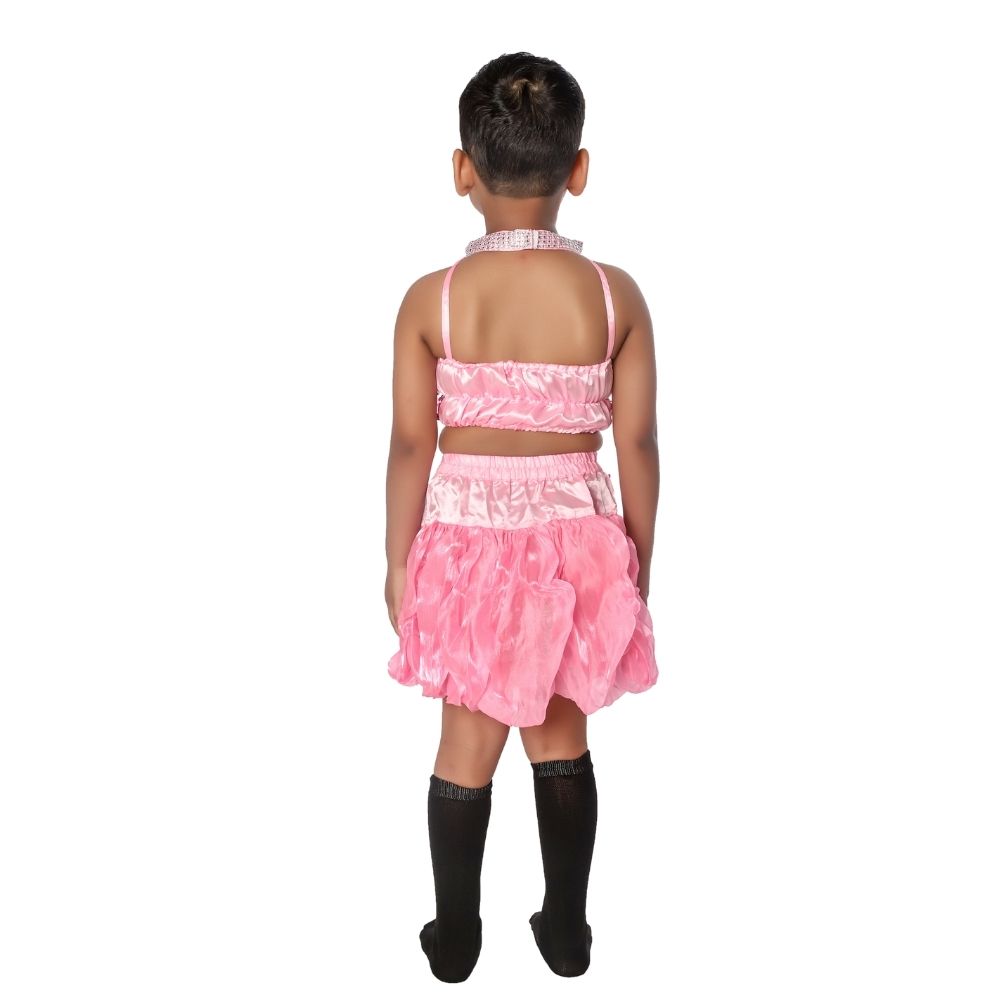 Western Dance Fancy Dress Skirt Top Pink Western Dance Fancy Dress Skirt Top Pink