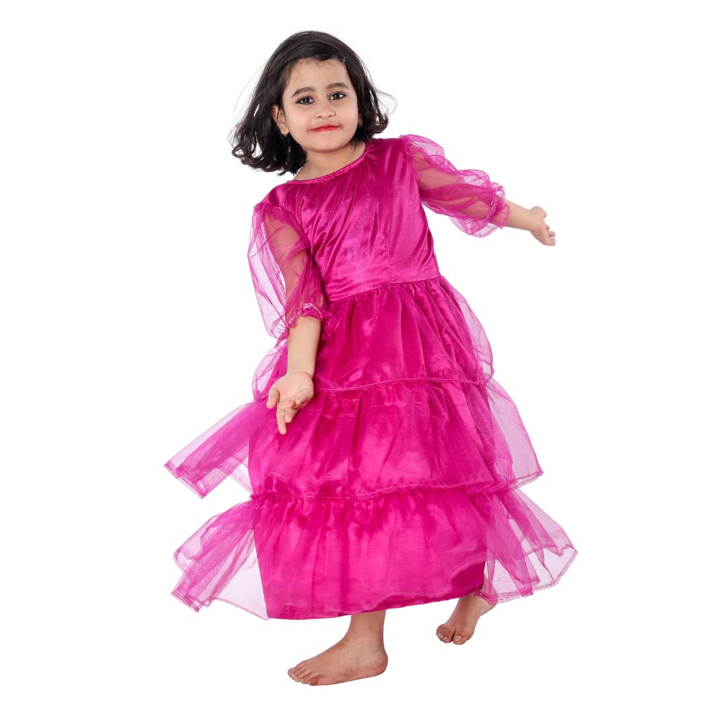 Western Dance Frock Purple Western Dance Frock Purple