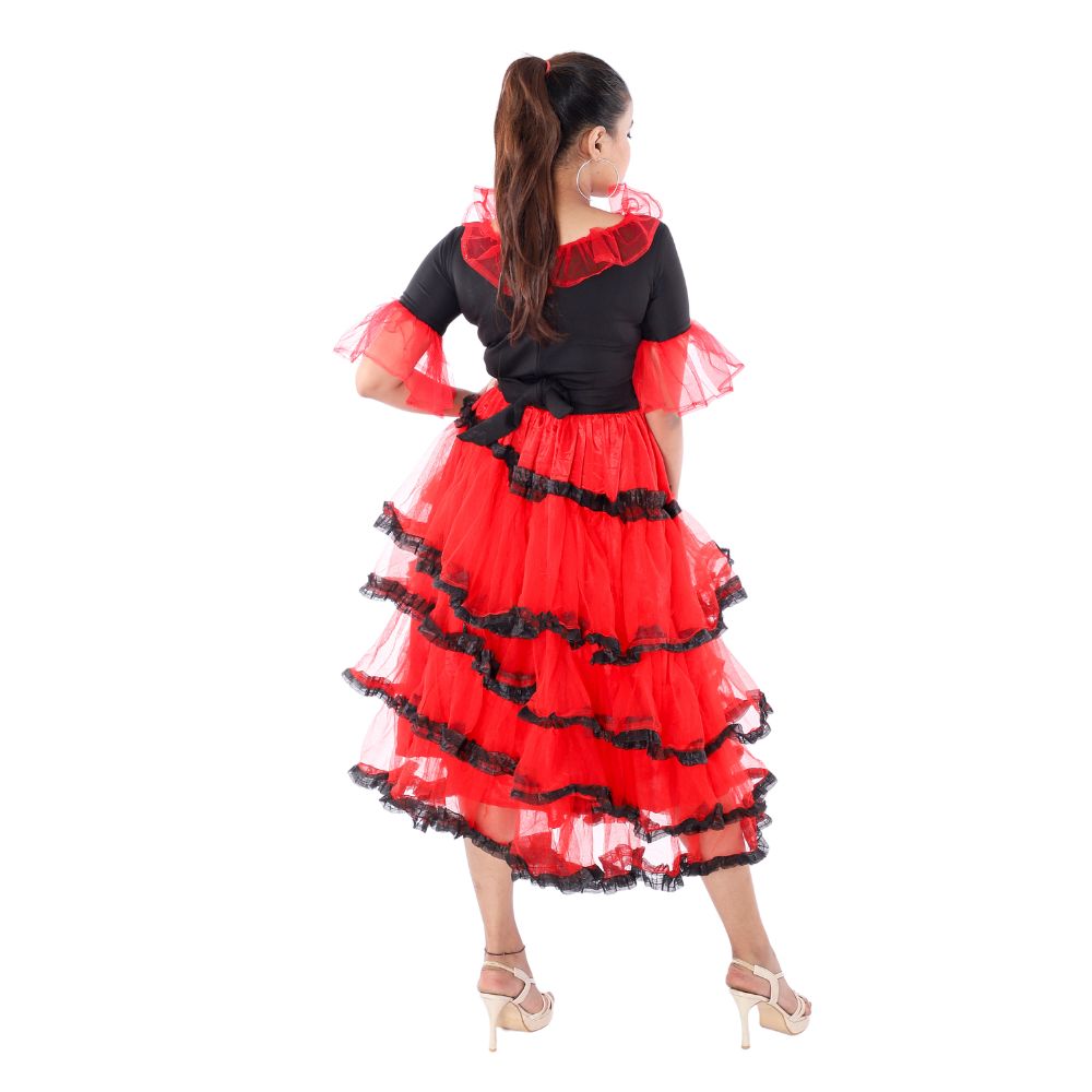 Western Dance Frock Fancy Dress Costume Western Dance Frock Fancy Dress Costume