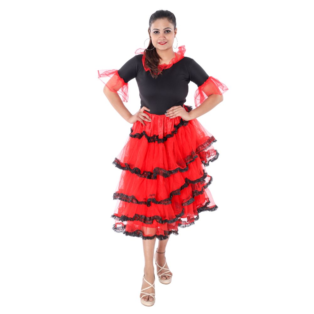 Western Dance Frock Fancy Dress Costume