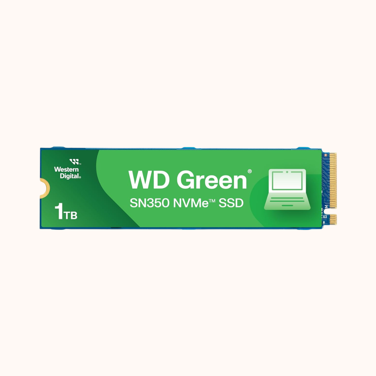 Western Digital WD Green SN350 NVMe 1TB, Upto 3200MB (WDS100T3G0C)