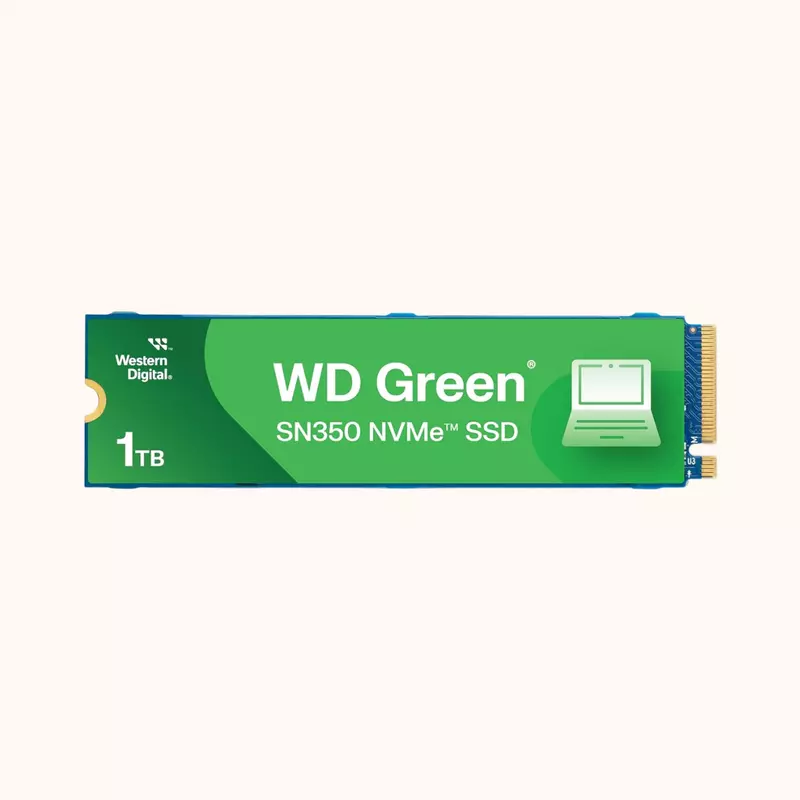 Western Digital WD Green SN350 NVMe 1TB, Upto 3200MB (WDS100T3G0C)
