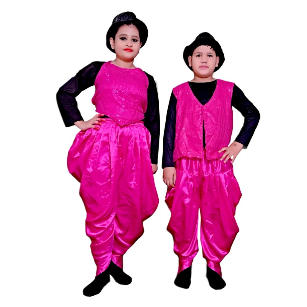Western Fancy Dress For Boys & Girls Combo Western Fancy Dress For Boys & Girls Combo