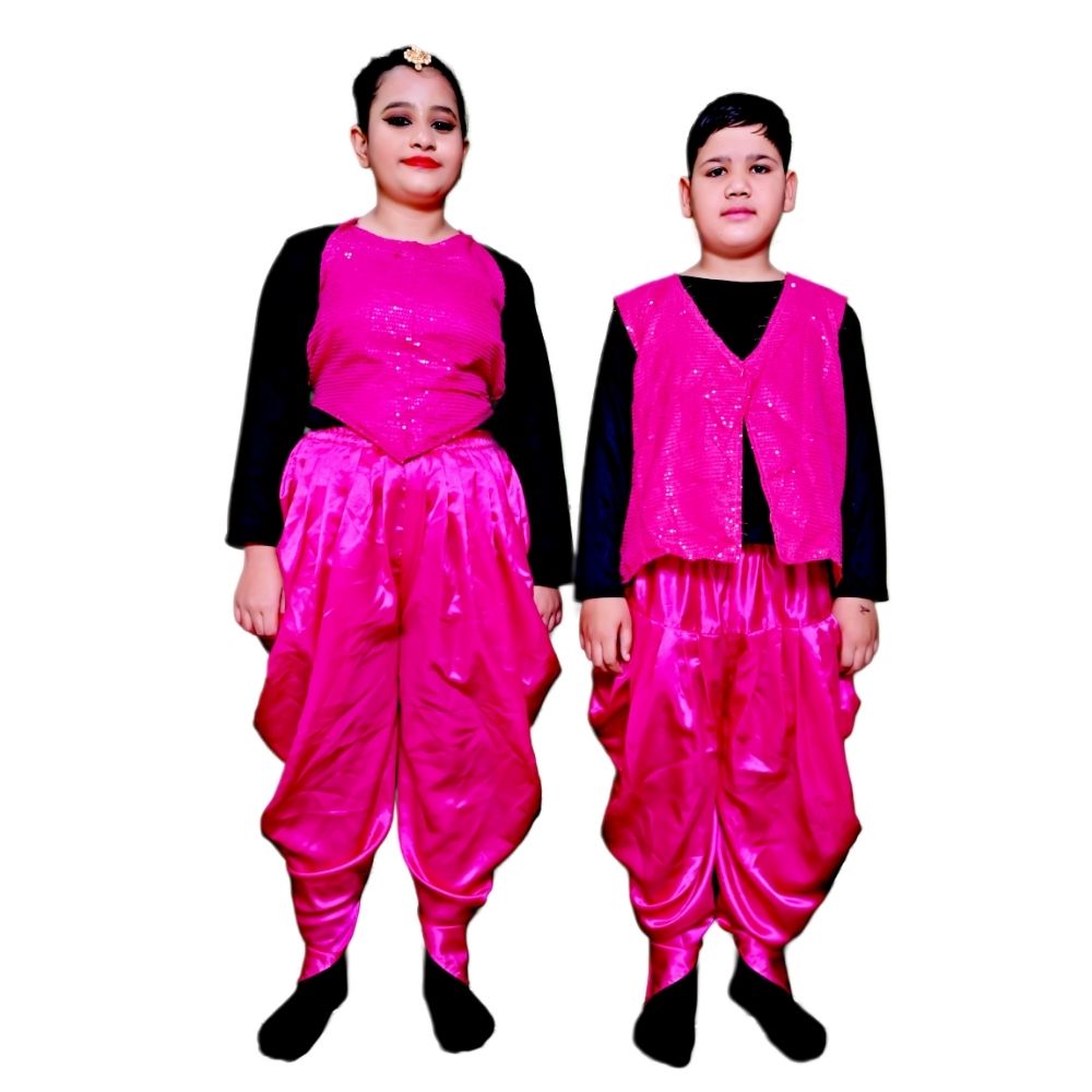 Western Fancy Dress For Boys & Girls Combo