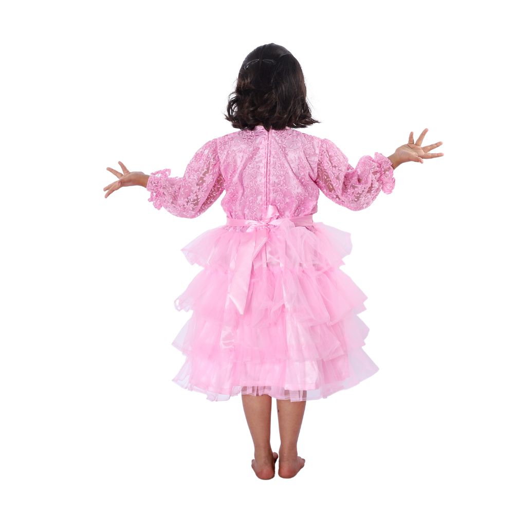 Western Dance Frock Fancy Dress Pink Western Dance Frock Fancy Dress Pink