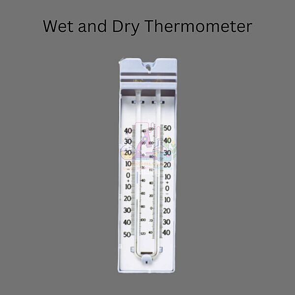 Wet and Dry Thermometer