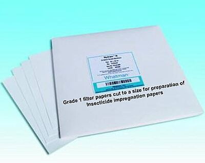 Whatman filter paper for Insecticide Impregnation Papers Pack of 10