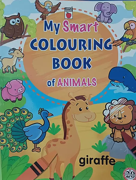 My Smart Colouring Book of Animals