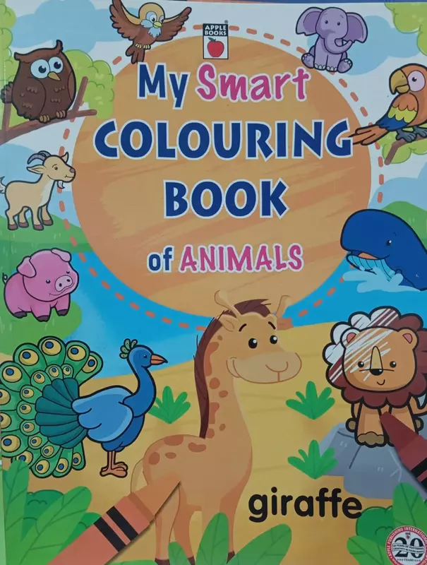 My Smart Colouring Book of Animals