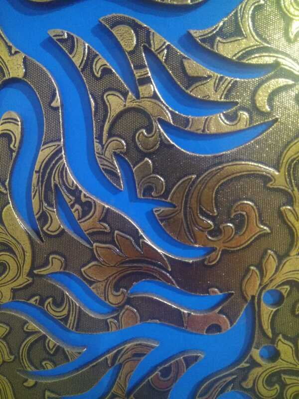 Painted MDF Embossed Jali Painted MDF Embossed Jali