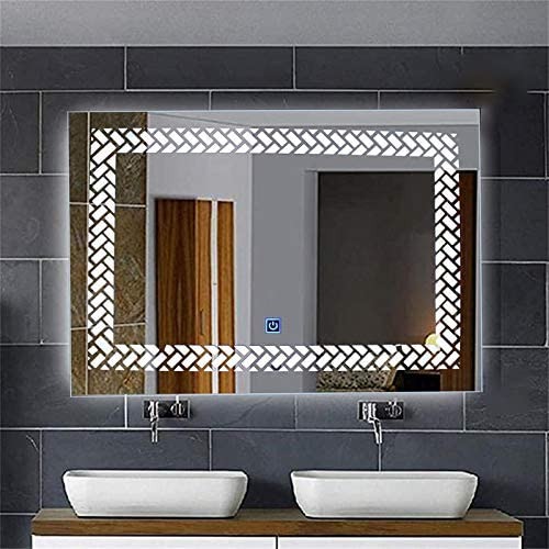 Rectangular LED Touch Sensor Mirror 006