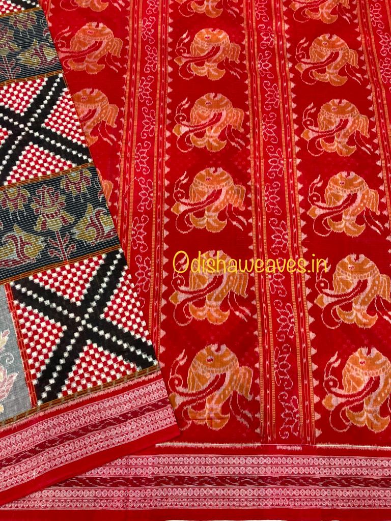 GREY CROSS SAKTA SAREE