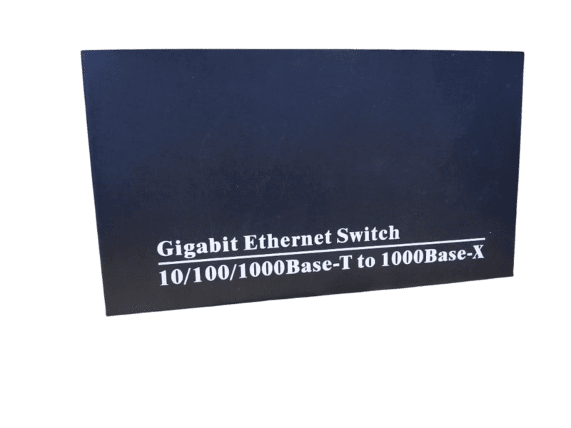 Gigabit Ethernet Switch 10/100/1000 Base-T to 1000Base-X