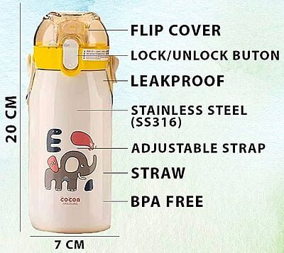 Candy Floss Water Bottle