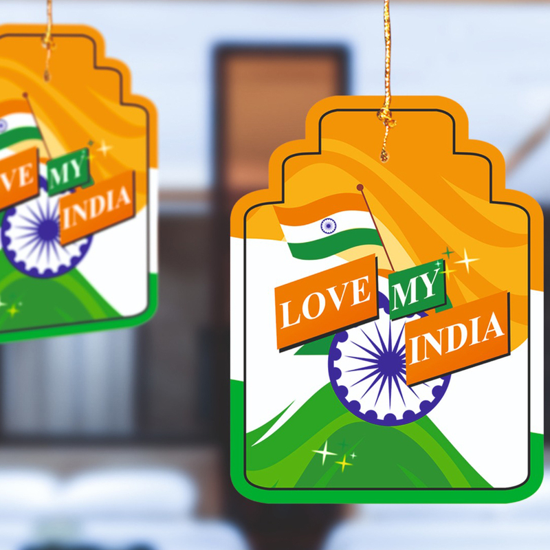 I Love India hanging