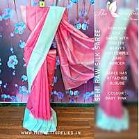 SEMI RAW SILK SAREE MRSSRSS22515