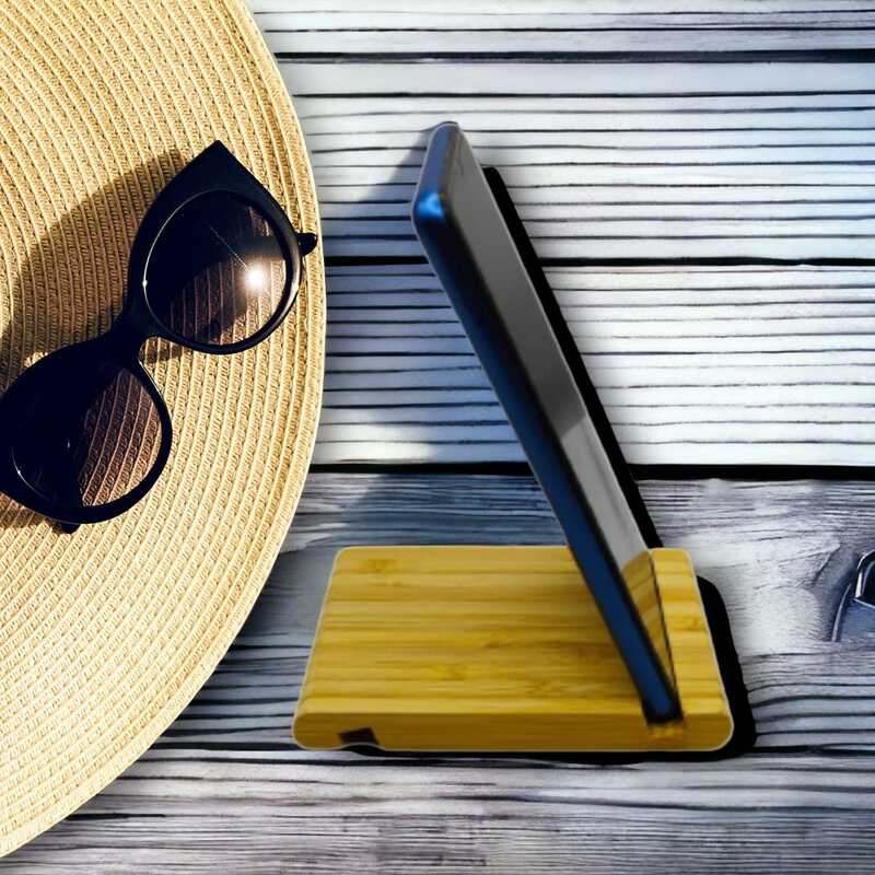 D19 Bamboo Mobile stand, Flat Brik Style