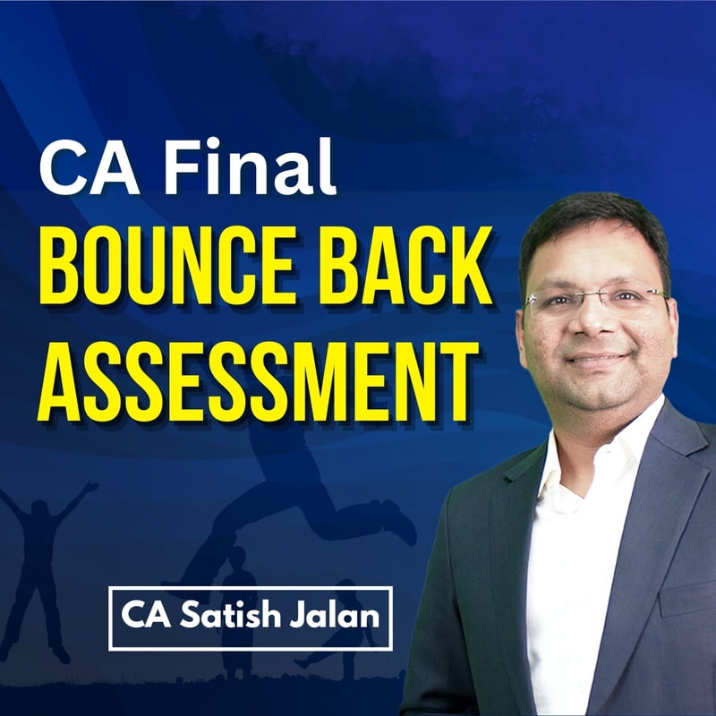 CA Final Bounce Back Assessment by SJC Institute CA Final Bounce Back Assessment by SJC Institute
