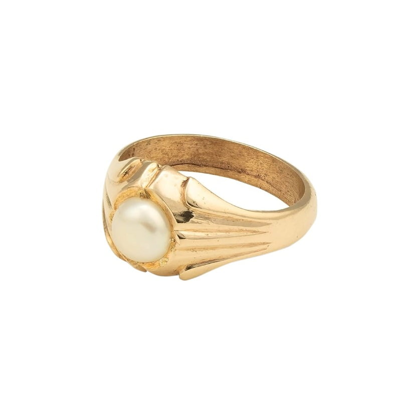 impon  pearl  stone ring