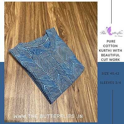 PURE COTTON KURTHI CUSCCOT22713