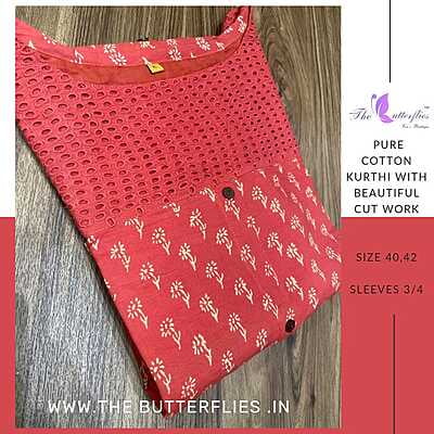 PURE COTTON KURTHI CUSCCOT22733