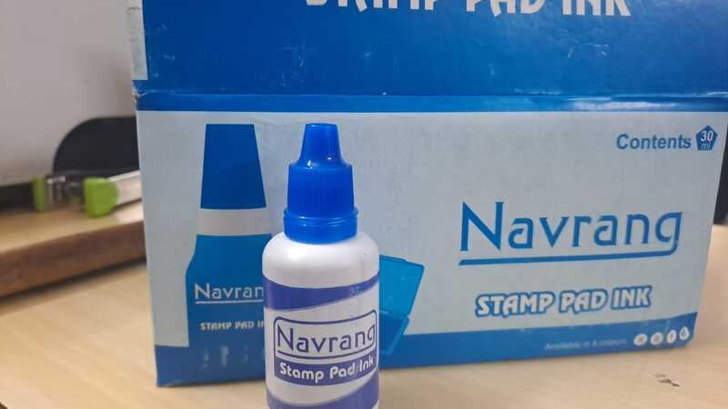 Navrang Stamp Pad Ink