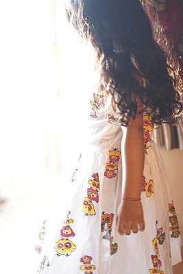 Super soft cotton hand Block Print with Quirky motif frock