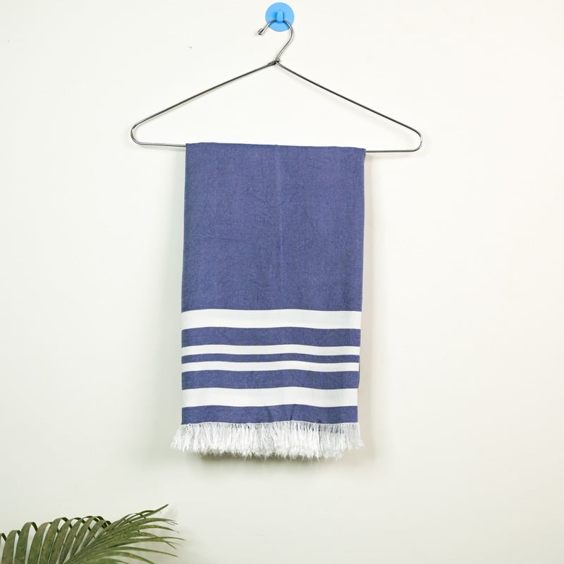 Bamboo Ultra Soft & Thin Turkish Towel- Quick Dry, Super Absorbent, Anti Bacterial, Ideal for Bath,Travel,Gym,Beach,Pool & Yoga (powder blue)