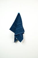 Bamboo Face Towel (30 x 30 cm), Super Soft, Quick Absorbent & Anti-Bacterial (Tru blue)