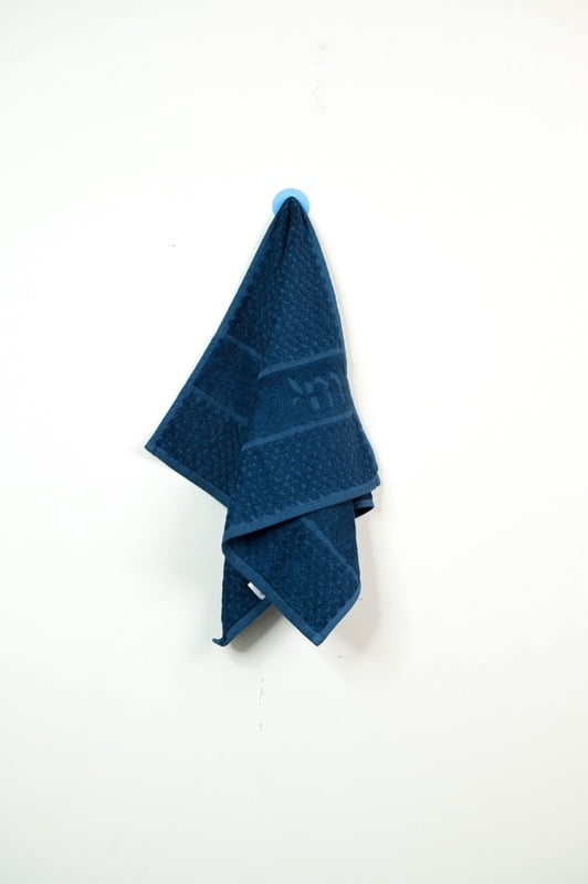 Bamboo Hand Towel -  Small Size Bamboo Fitness Towel /Antibacterial, Super Absorbent, Super Soft for Gym, Workout, Yoga | Lightweight & Multipurpose (Tru blue)