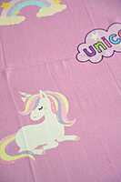 Thin Bamboo Kids Towel | Chill Unicorn | Ultra Soft, Quick Dry, Lightweight || 124 x 68 cm, 450 GSM, Eco-Friendly