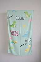 Thin Bamboo Kids Towel | Cool Dino | Ultra Soft, Quick Dry, Lightweight || 124 x 68 cm, 450 GSM, Eco-Friendly Thin Bamboo Kids Towel | Cool Dino | Ultra Soft, Quick Dry, Lightweight || 124 x 68 cm, 450 GSM, Eco-Friendly