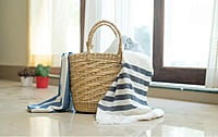 Bamboo Ultra Soft & Thin Turkish Towel- Quick Dry, Super Absorbent, Anti Bacterial, Ideal for Bath,Travel,Gym,Beach,Pool & Yoga (classic bath)