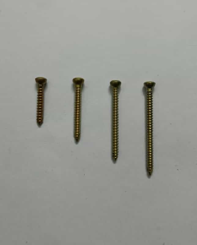 3.5MM TITANIUM CORTICAL SCREW 20 TPI SELF TAPPING